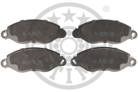 Фото гальмівні колодки дискові Optimal BP-77212 Гальмівні колодки дискові Optimal BP-77212