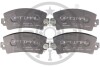 Гальмівні колодки дискові Optimal BP-81101 (фото 1)