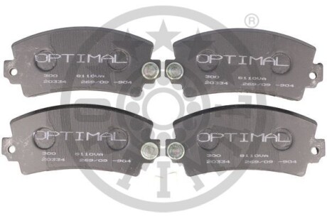 Гальмівні колодки дискові Optimal BP-81101