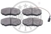 Фото 2 - гальмівні колодки дискові Optimal BP-96001 Гальмівні колодки дискові Optimal BP-96001 (фото 2)