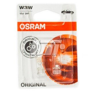 ЛАМПА W21W 12V 21W W3x16d BLI2 STANDARD - заміна на 2821-2BL OSRAM 282102B