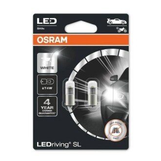 Лампа T4W OSRAM 3893DWP-02B