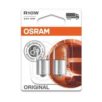 Автолампа Original R10W BA15s 10 W прозрачная OSRAM 563702B