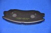 Колодки гальм. диск. HYUNDAI SSANGYONG передн. PARTS-MALL PKA-031 (фото 4)