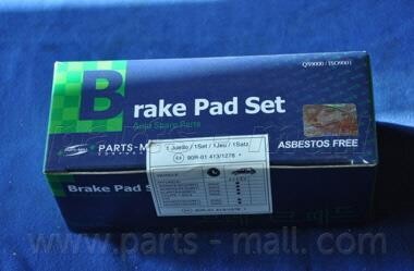 Гальмівні колодки дискові PARTS-MALL PKA-E04