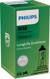 Фото автомобільна лампа 1шт. PHILIPS 12643LLC1 Автомобільна лампа 1шт. PHILIPS 12643LLC1