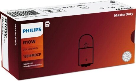 Автолампа 10W PHILIPS 13814MDCP