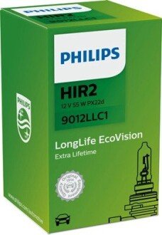 Автолампа галогенова 55W PHILIPS 9012LLC1