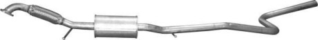 Труба приймальна FORD FIESTA, FUSION, MAZDA 2 (дв.1.6)(2002-10) POLMOSTROW 08.674