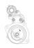 Стартер PRESTOLITE ELECTRIC M100R2031SE (фото 1)
