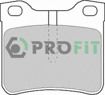 Колодки гальмівні дискові PROFIT 50001044C