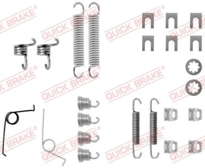 Комплект для монтажу гальмівних колодок QUICK BRAKE 1050545