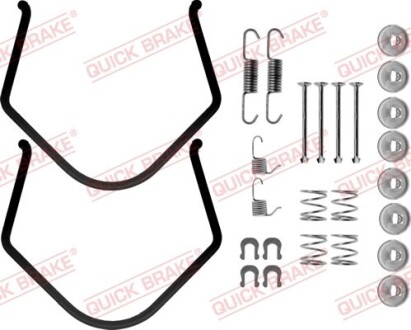 Комплект для монтажу гальмівних колодок QUICK BRAKE 1050638