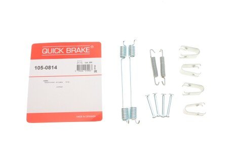 Монтажний комплект колодки QUICK BRAKE 105-0814