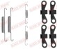 Комплект для монтажу гальмівних колодок QUICK BRAKE 1050869 (фото 1)