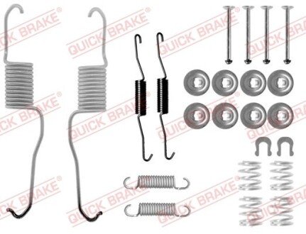 Комплект для монтажу гальмівних колодок QUICK BRAKE 105-0886