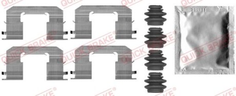 Монтажний комплект гальмівних колодок QUICK BRAKE 1090006