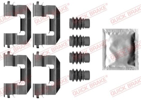 Монтажний комплект гальмівних колодок QUICK BRAKE 1090038
