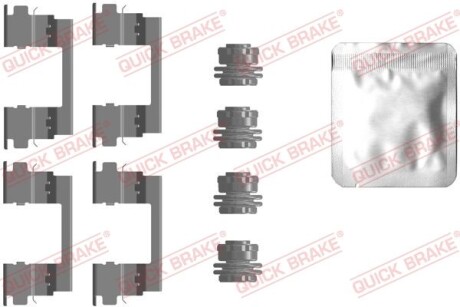 Монтажний комплект гальмівних колодок QUICK BRAKE 1090096