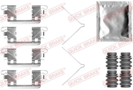 Монтажний комплект гальмівних колодок QUICK BRAKE 1090113
