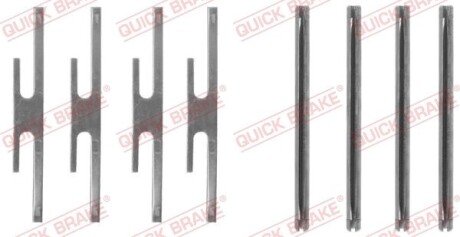 Монтажний комплект гальмівних колодок QUICK BRAKE 109-1072