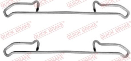 Монтажний комплект гальмівних колодок QUICK BRAKE 1091085