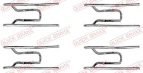 Монтажний комплект гальмівних колодок QUICK BRAKE 1091152