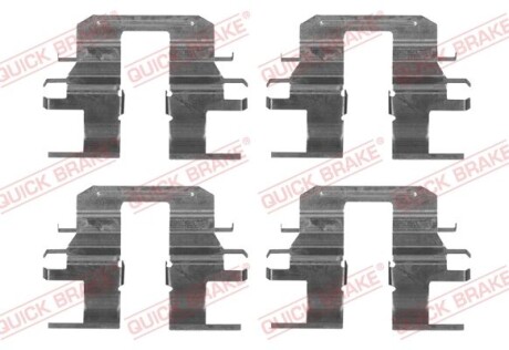 Монтажний комплект гальмівних колодок QUICK BRAKE 1091753