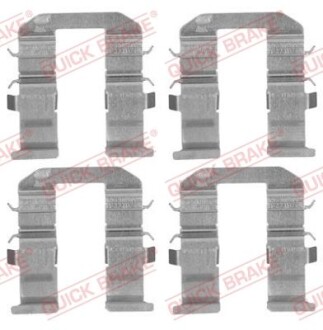 Монтажний комплект гальмівних колодок QUICK BRAKE 1091758