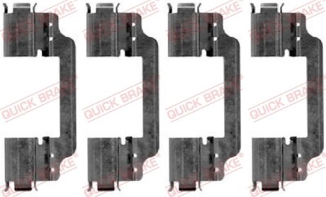 Монтажний комплект гальмівних колодок QUICK BRAKE 1091871