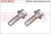 Болт кріплення гальмівного диска QUICK BRAKE 11630K (фото 1)