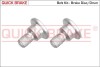 Болт кріплення гальмівного диска QUICK BRAKE 11660K (фото 1)
