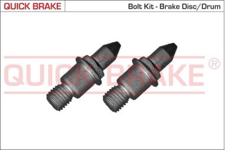 Болти кріплення гальм. дисків QUICK BRAKE 11677K (фото 1)