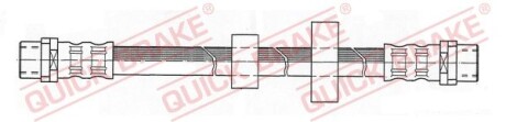 Гальмівний шланг QUICK BRAKE 22406