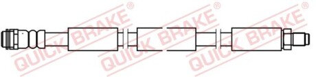 Гальмівний шланг QUICK BRAKE 32424