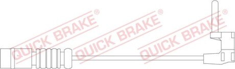 Датчик зносу гальмівних колодок QUICK BRAKE WS0118A