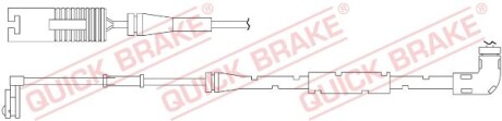 Датчик зносу гальмівних колодок (передніх) Land Rover Range Rover III 09-12 (L=830mm) QUICK BRAKE WS 0262 A