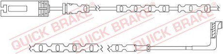 Датчик зносу гальмівних колодок QUICK BRAKE WS0296A