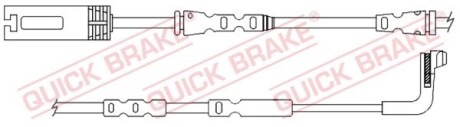 Датчик зносу гальмівних колодок QUICK BRAKE WS0356A