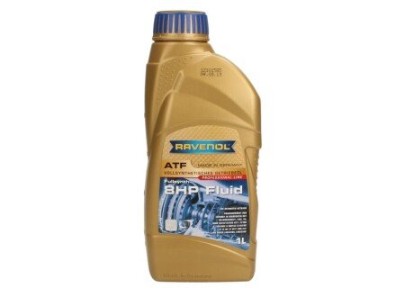 Трансмиссионное масло ATF 8HP Fluid синтетическое 1 л RAVENOL 1211124001