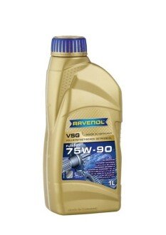 Трансмиссионное масло VSG GL-4 / 5 75W-90 синтетическое 1 л RAVENOL 1221101001 (фото 1)