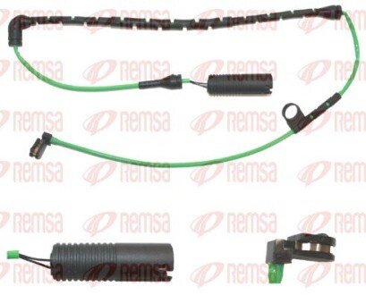 LAND ROVER датчик зносу передн. гальм. колодок Range Rover 4,4-5,0 -12 REMSA 001136