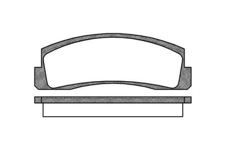 Колодки гальмівні дискові REMSA 0103.00