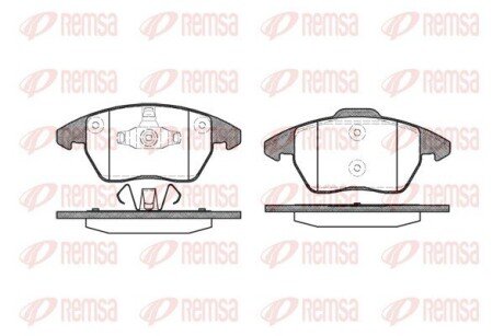 Колодки гальмівні дискові REMSA 1030.10