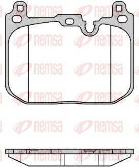 MINI Гальм. колодки передн. MINI (F55) Cooper S 13- REMSA 1680.00