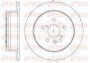 Гальмівний диск задн. AVENSIS VERSO 2.0-2.4 01- REMSA 61158.00 (фото 1)