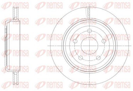 Диск гальмівний REMSA 61513.10