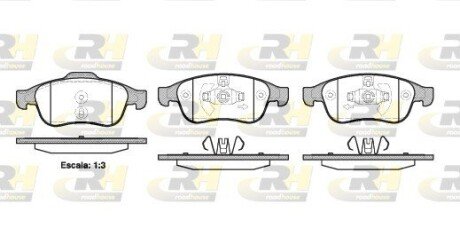 Гальмівні колодки дискові ROADHOUSE 21248.10