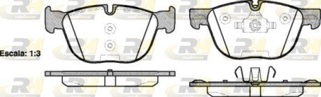 Гальмівні колодки дискові ROADHOUSE 21297.00