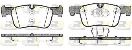 Гальмівні колодки дискові ROADHOUSE 21478.00